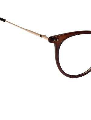david blake brown round women full rim eyeframe -ewdb2376mwzkm007c3|48mm - 17524828 - Standard Image - 4