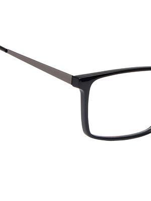 david blake black rectangular women full rim eyeframe -ewdb2378mwzkm010c1|55mm - 17524830 - Standard Image - 4