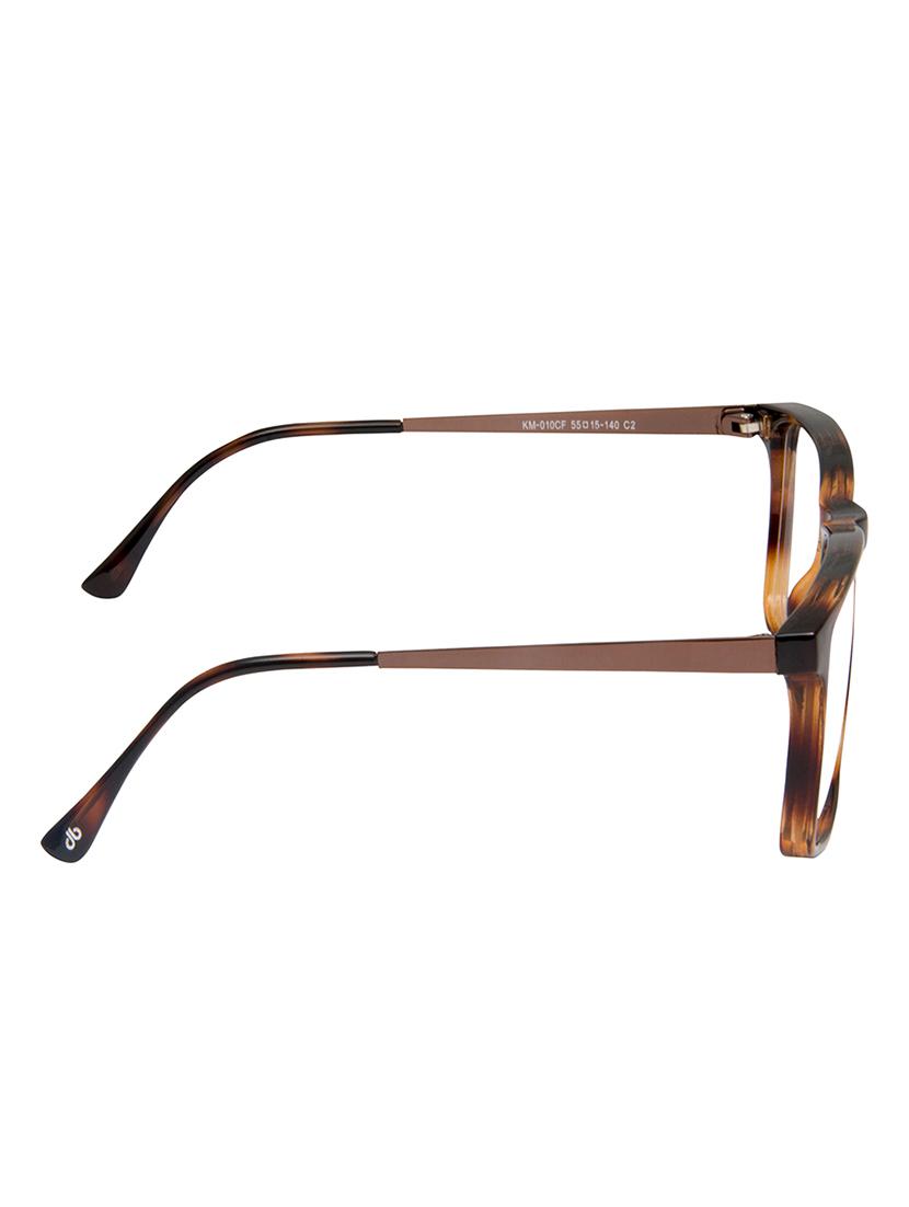david blake tortoise brown rectangular women full rim eyeframe -ewdb2379mwzkm010c2|55mm - 17524831 - Zoom Image - 3