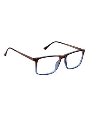 david blake brown blue rectangular women full rim eyeframe -ewdb2380mwzkm010c3|55mm - 17524832 - Standard Image - 2