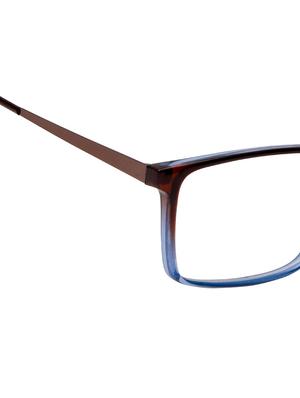 david blake brown blue rectangular women full rim eyeframe -ewdb2380mwzkm010c3|55mm - 17524832 - Standard Image - 4