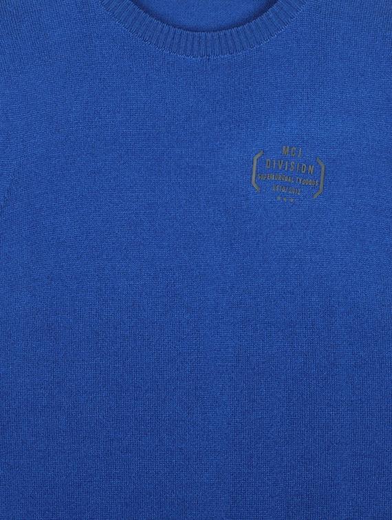blue cotton sweater - 17524914 - Zoom Image - 3