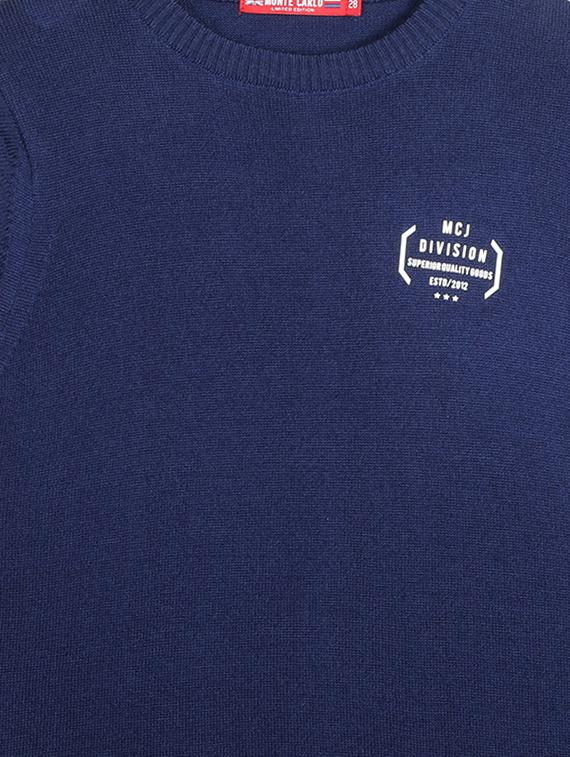 blue cotton sweater - 17524916 - Zoom Image - 3