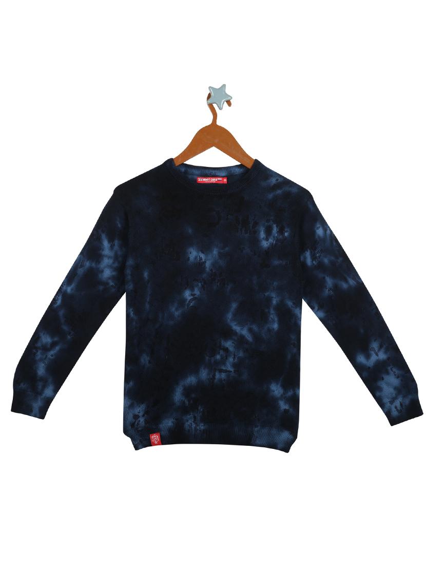 blue cotton sweater - 17524917 - Zoom Image - 1