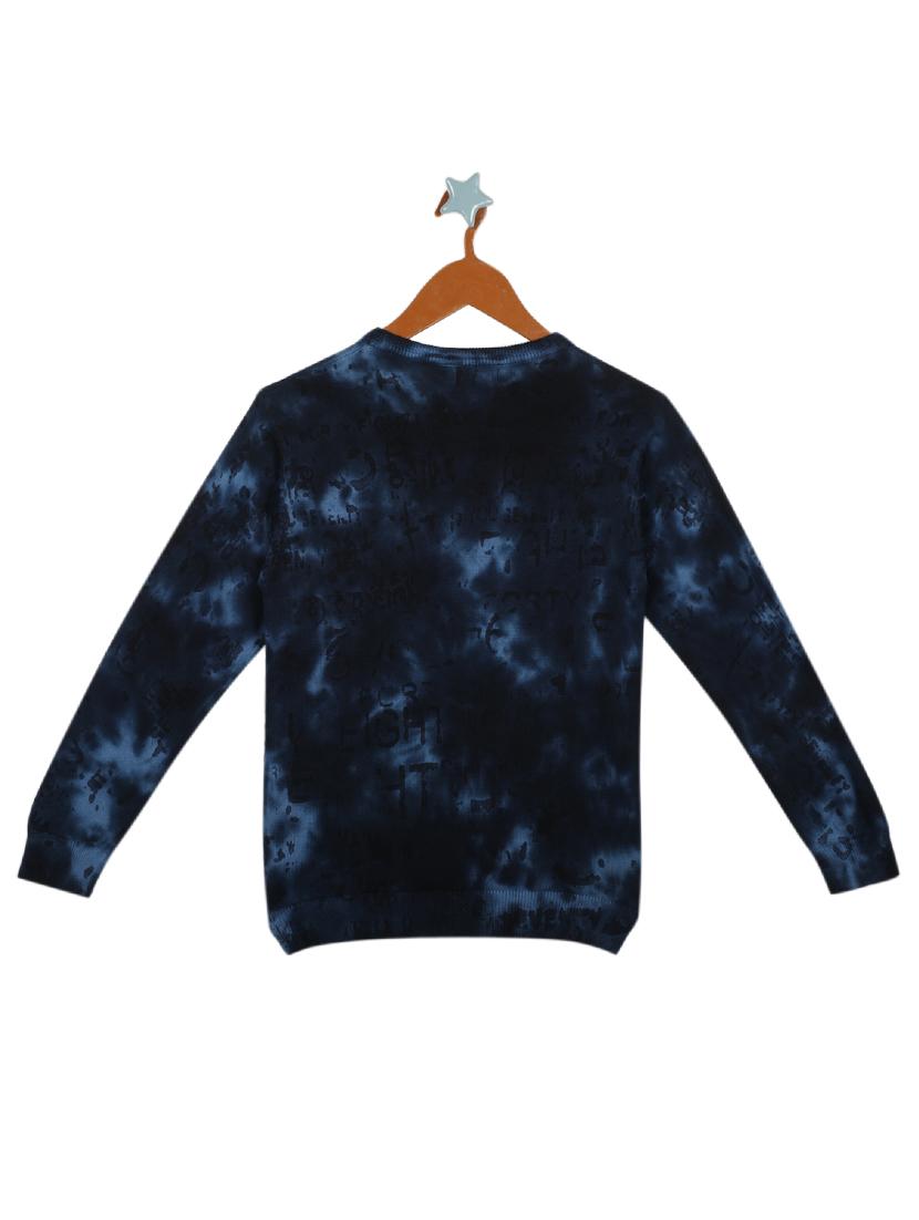 blue cotton sweater - 17524917 - Zoom Image - 2