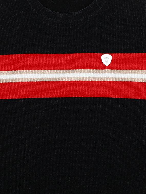 black cotton sweater - 17524922 - Zoom Image - 3
