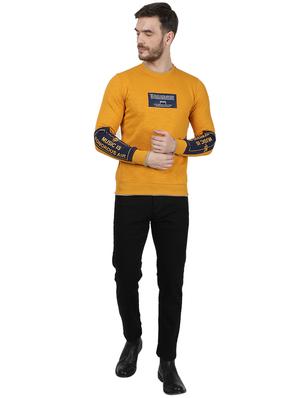 mustard printed sweatshirt - 17525137 - Standard Image - 5