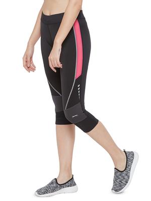 black poly spandex sports capris - 17525191 - Standard Image - 2