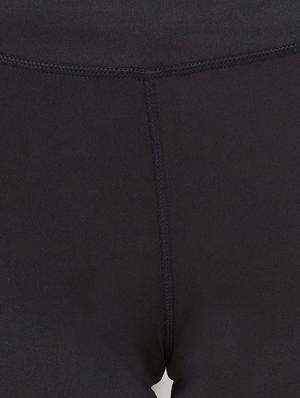 black poly spandex sports capris - 17525191 - Standard Image - 5