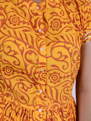 block print kurta palazzo set - 17525282 - Standard Image - 4