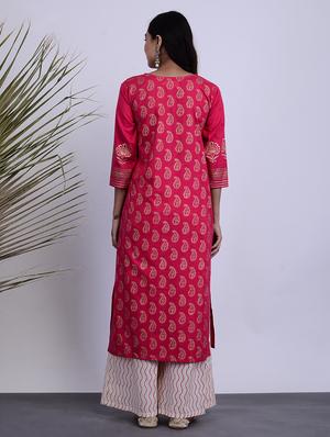 block print suit set - 17525286 - Standard Image - 3