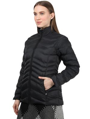 stand collar quilted jacket - 17525484 - Standard Image - 3