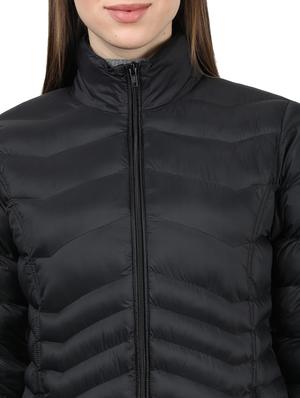 stand collar quilted jacket - 17525484 - Standard Image - 6