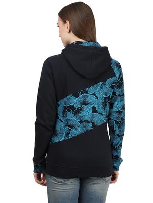 hooded neck printed jacket - 17525499 - Standard Image - 4