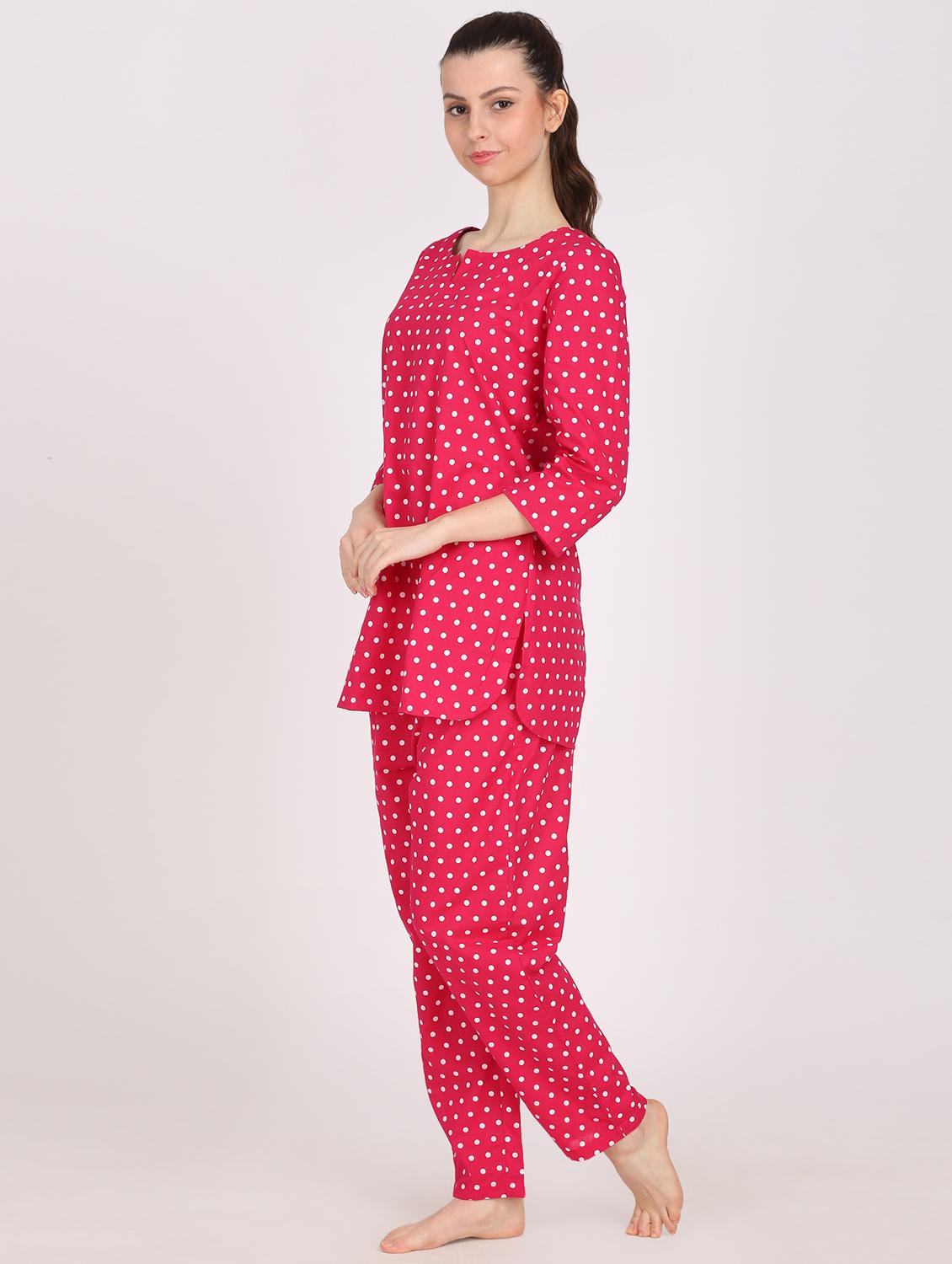 printed nightwear pyjama set - 17525714 - Zoom Image - 2
