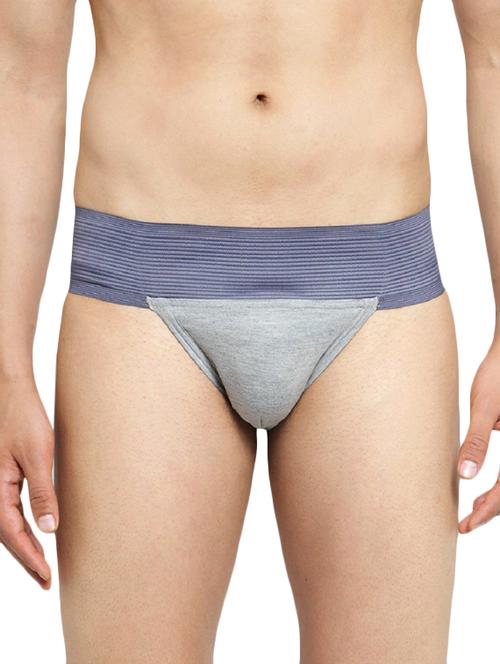 grey solid hipster brief - 17526434 - Standard Image - 1