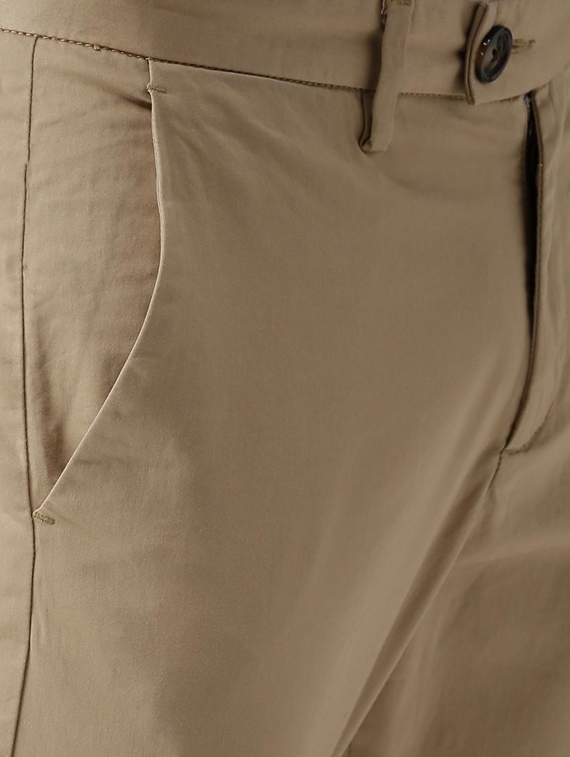 beige solid chinos - 17526701 - Zoom Image - 5
