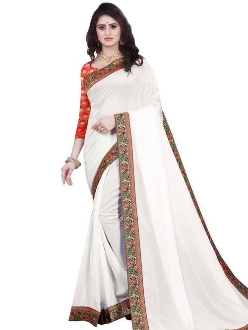 solid banarasi saree - 17526903 - Very Small Image - 1