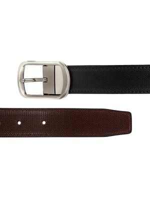 black leatherette belt - 17527444 - Standard Image - 3