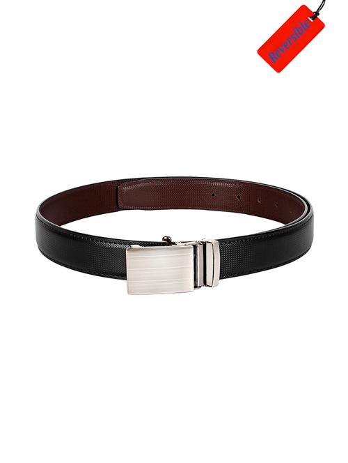 black leatherette belt - 17527445 - Standard Image - 1