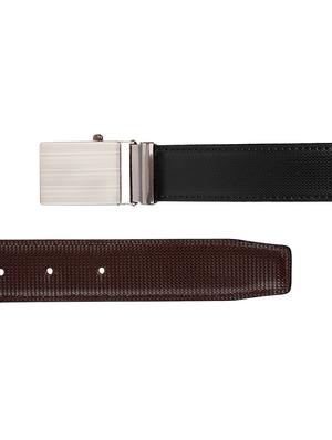 black leatherette belt - 17527445 - Standard Image - 3