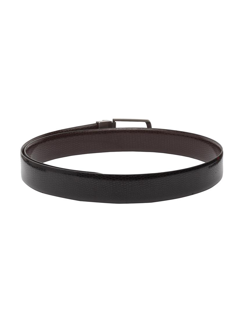 black leatherette belt - 17527446 - Zoom Image - 2