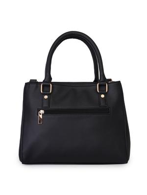 black leatherette (pu) regular handbag - 17527538 - Standard Image - 2