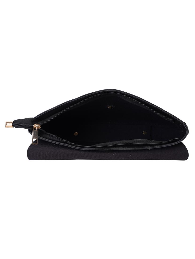 black leatherette (pu) regular sling bag - 17527561 - Zoom Image - 3