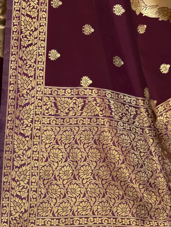 self design paithani saree with blouse - 17527827 - Zoom Image - 3