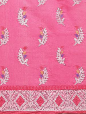self design bhagalpuri saree with blouse - 17528256 - Standard Image - 6