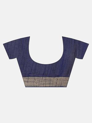 self design bhagalpuri saree with blouse - 17528261 - Standard Image - 4