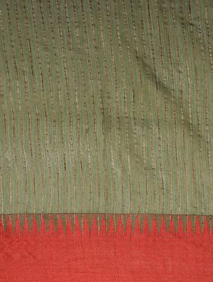 self design bhagalpuri saree with blouse - 17528265 - Standard Image - 6