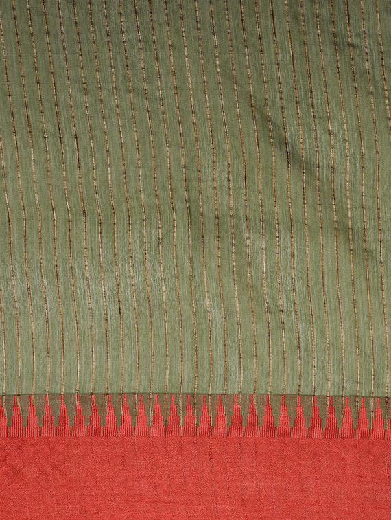 self design bhagalpuri saree with blouse - 17528265 - Zoom Image - 6