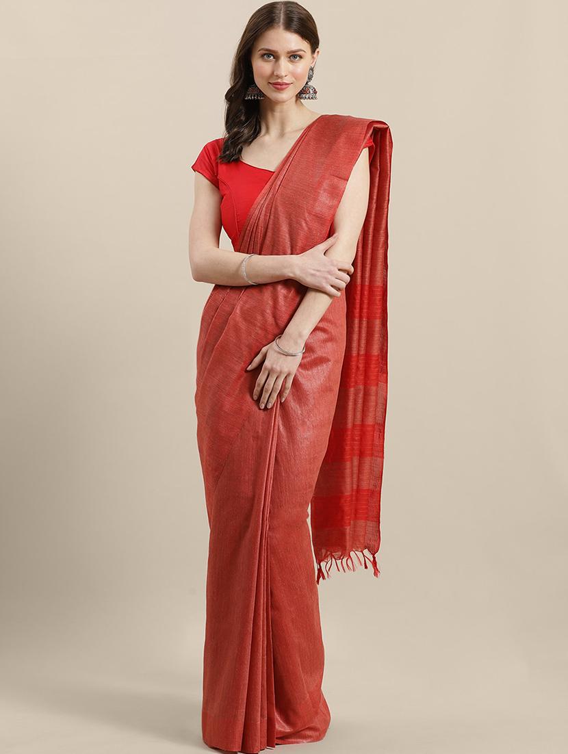 self design bhagalpuri saree with blouse - 17528275 - Zoom Image - 1