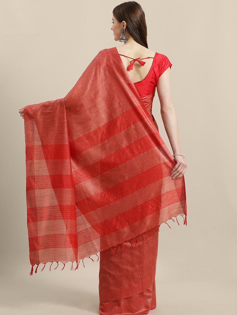 self design bhagalpuri saree with blouse - 17528275 - Zoom Image - 2