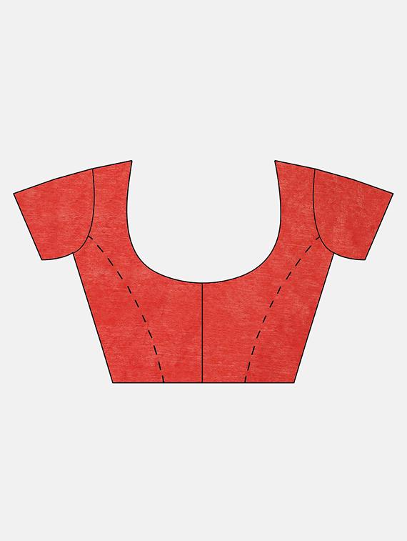 self design bhagalpuri saree with blouse - 17528275 - Zoom Image - 6