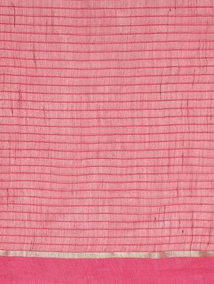 self design bhagalpuri saree with blouse - 17528284 - Standard Image - 4