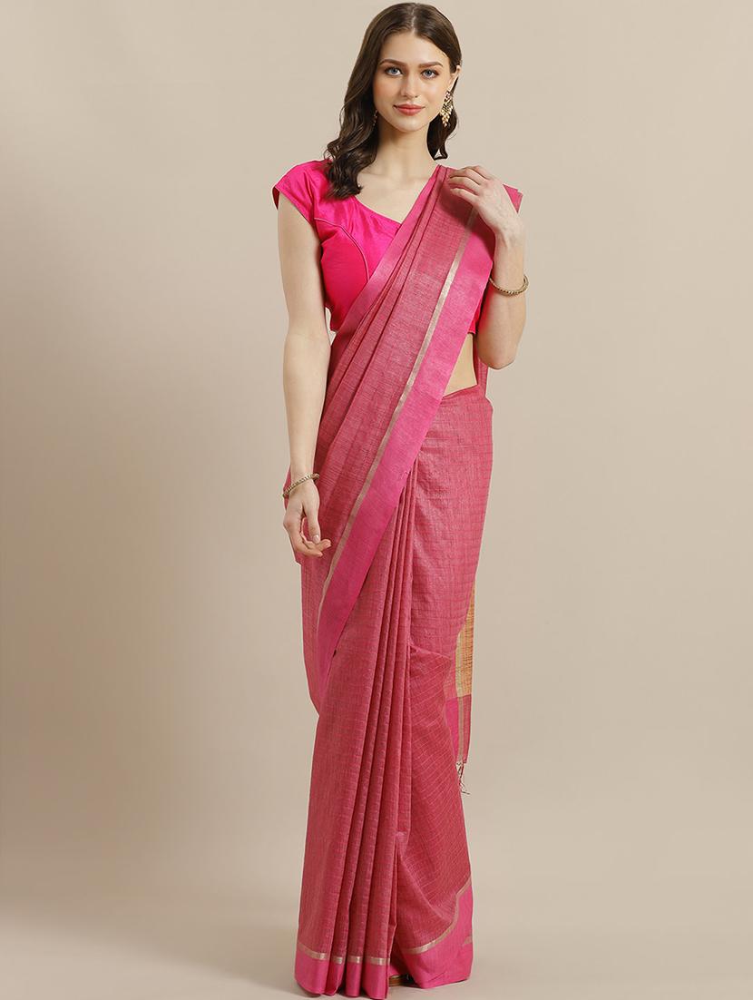 self design bhagalpuri saree with blouse - 17528284 - Zoom Image - 1
