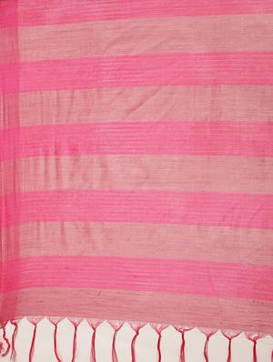 self design bhagalpuri saree with blouse - 17528288 - Standard Image - 4