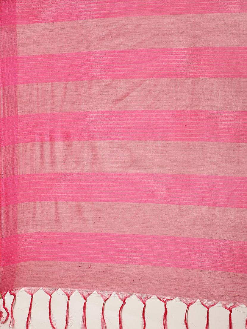 self design bhagalpuri saree with blouse - 17528288 - Zoom Image - 4