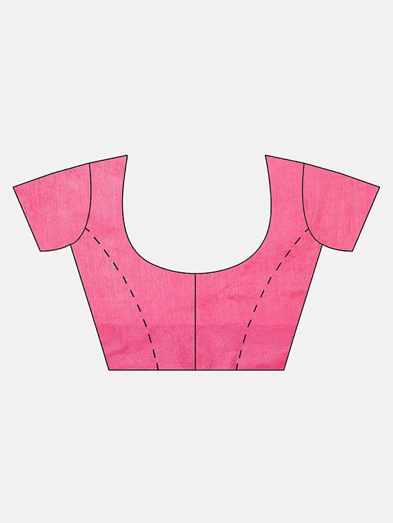 self design bhagalpuri saree with blouse - 17528288 - Zoom Image - 6
