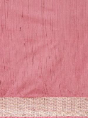 self design bhagalpuri saree with blouse - 17528300 - Standard Image - 4