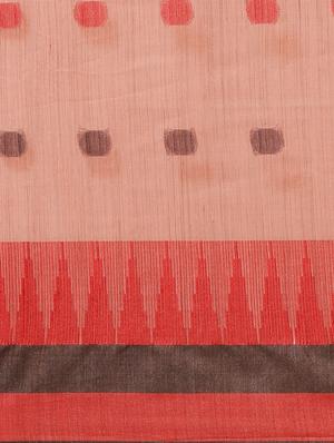self design bhagalpuri saree with blouse - 17528312 - Standard Image - 3