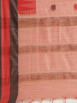 self design bhagalpuri saree with blouse - 17528312 - Standard Image - 5