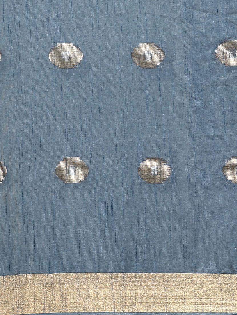 self design bhagalpuri saree with blouse - 17528368 - Zoom Image - 4
