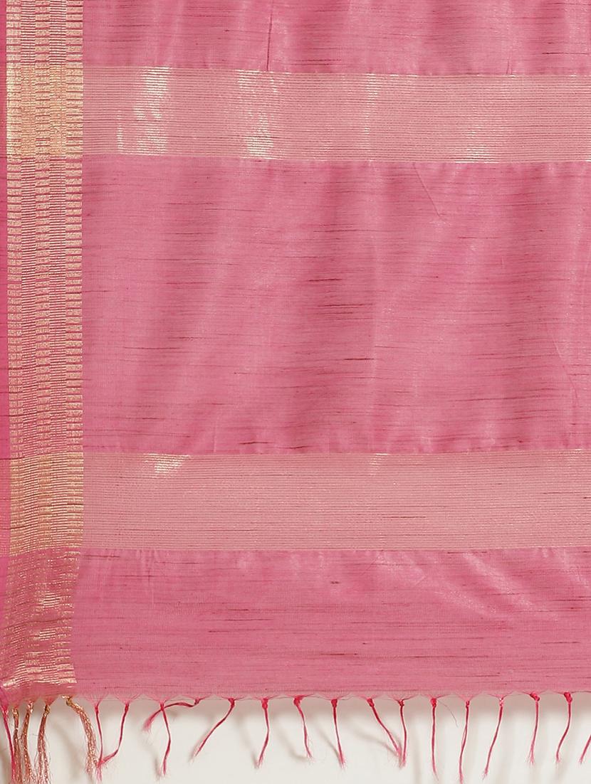self design bhagalpuri saree with blouse - 17528369 - Zoom Image - 5