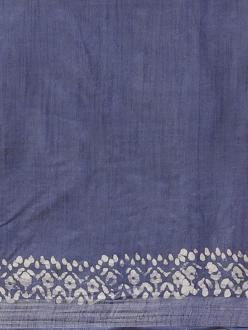 printed bhagalpuri saree with blouse - 17528376 - Zoom Image - 4