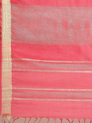 self design bhagalpuri saree with blouse - 17528384 - Standard Image - 6