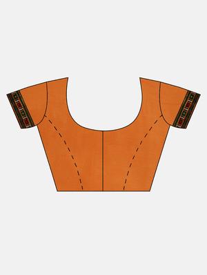 bandhani half and half saree with blouse - 17528618 - Standard Image - 3