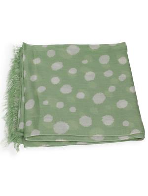 green cotton scarf - 17528718 - Standard Image - 3